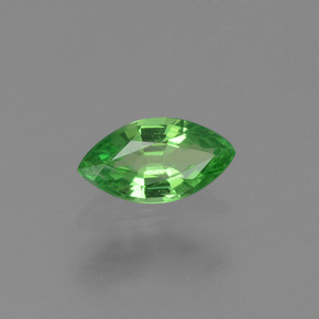 Granada tsavorita verde natural 0,28ct, marquise, VVS-VS