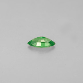 Granada tsavorita verde natural 0,25ct, marquise, VVS-VS