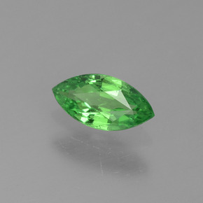 Granada tsavorita verde natural 0,30ct, marquise, VVS-VS