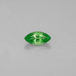 Granada tsavorita verde natural 0,32ct, marquise, VVS-VS