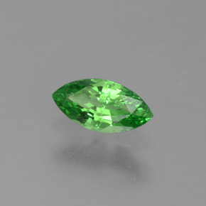 Granada tsavorita verde natural 0,26ct, marquise, VVS-VS