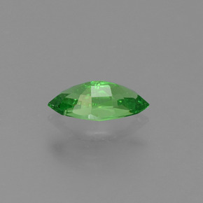 Granada tsavorita verde natural 0,26ct, marquise, VVS-VS