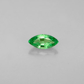 Granada Tsavorita Verde cromado Natural 0,30ct, Marquesa, VVS-VS