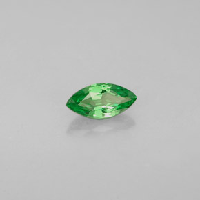 Granada Tsavorita Verde cromado Natural 0,30ct, Marquesa, VVS-VS