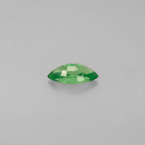 Granada Tsavorita Verde cromado Natural 0,30ct, Marquesa, VVS-VS