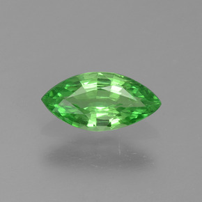 Granada tsavorita verde natural 0,36ct, marquise, VVS-VS
