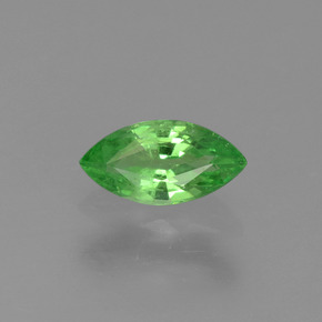 Granada tsavorita verde natural 0,31ct, marquise, VVS-VS