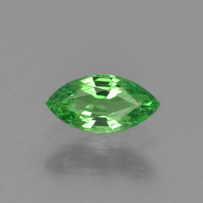 Granada tsavorita verde natural 0,32ct, marquise, VVS-VS