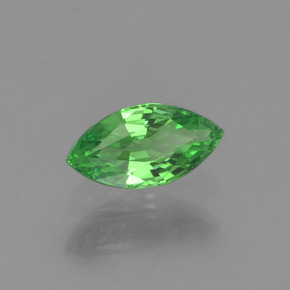 Granada tsavorita verde natural 0,32ct, marquise, VVS-VS