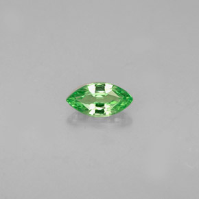 Granada tsavorita verde natural 0,29ct, marquise, VVS-VS