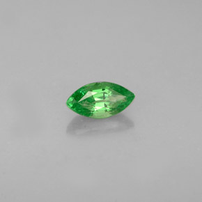 Granada tsavorita verde natural 0,34ct, marquise, VVS-VS