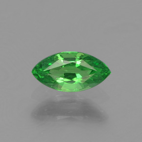 Granada tsavorita verde natural 0,32ct, marquise, VVS-VS