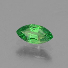 Granada tsavorita verde natural 0,32ct, marquise, VVS-VS