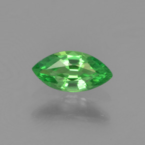 Granada tsavorita verde natural 0,27ct, marquise, VVS-VS
