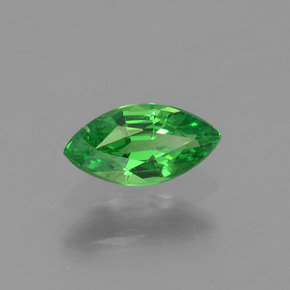 Granada tsavorita verde natural 0,29ct, marquise, VVS-VS