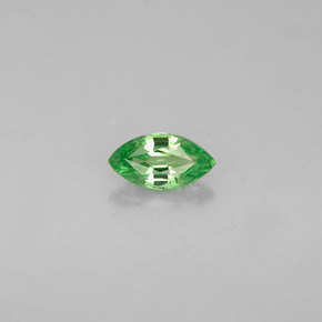 Granada tsavorita verde natural 0,28ct, marquise, VVS-VS