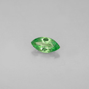 Granada tsavorita verde natural 0,28ct, marquise, VVS-VS