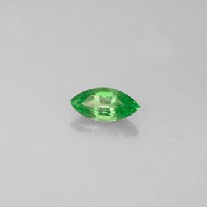 Granada tsavorita verde natural 0,26ct, marquise, VVS-VS