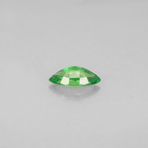 Granada tsavorita verde natural 0,26ct, marquise, VVS-VS