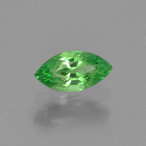 Granada tsavorita verde natural 0,32ct, marquise, VVS-VS