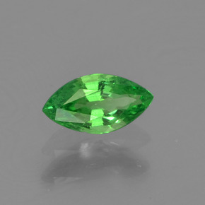 Granada tsavorita verde natural 0,31ct, marquise, VVS-VS