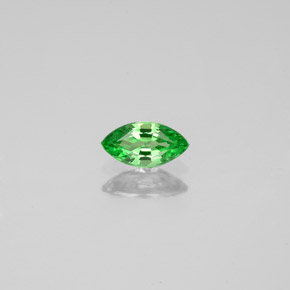 Granada tsavorita verde natural 0,28ct, marquise, VVS-VS