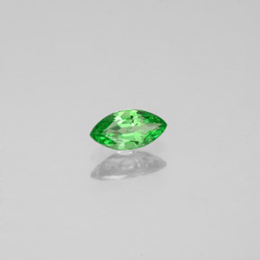 Granada tsavorita verde natural 0,28ct, marquise, VVS-VS