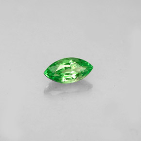Granada tsavorita verde natural 0,35ct, marquise, VS
