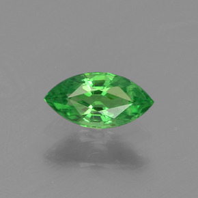 Granada tsavorita verde natural 0,31ct, marquise, VVS-VS