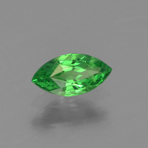 Granada tsavorita verde natural 0,31ct, marquise, VVS-VS