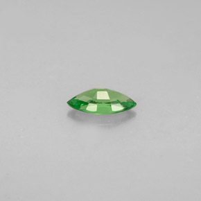 Granada tsavorita verde natural 0,26ct, marquise, VVS-VS