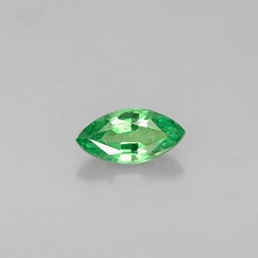 Granada tsavorita verde natural 0,27ct, marquise, VVS-VS