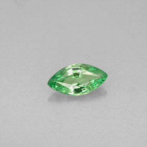 Granada tsavorita verde natural 0,28ct, marquise, VVS-VS