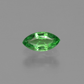 Granada tsavorita verde natural 0,37ct, marquise, VVS-VS