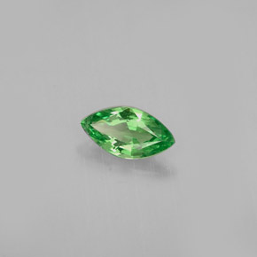 Granada tsavorita verde natural 0,39ct, marquise, VVS-VS