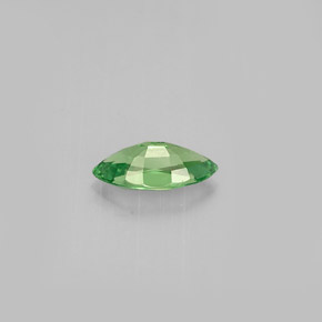 Granada Tsavorita Verde Natural 0.39ct, Marquesa, VVS-VS
