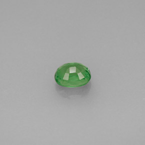 Granada tsavorita verde natural 0,48ct, corte oval, VS