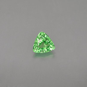 Granada Tsavorita Verde cromado Natural 0.34ct, Trilhão, VS