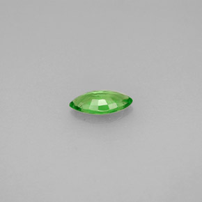 Granada tsavorita verde natural 0,42ct, marquise, VS