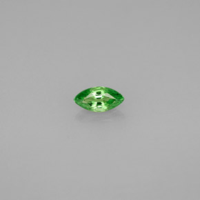 Granada tsavorita verde natural 0,25ct, marquise, VS
