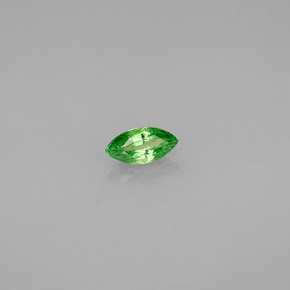 Granada tsavorita verde natural 0,25ct, marquise, VS