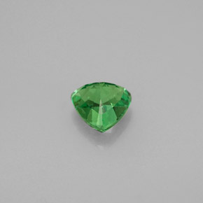 Granada Tsavorita verde vivo Natural 0.37ct, Trilhão, VS