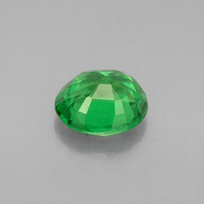 Granada tsavorita verde natural 1,30ct, corte oval, VS