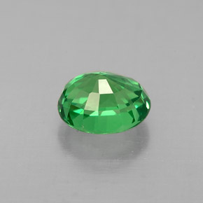 Granada tsavorita verde natural 1,00ct, corte oval, VVS-VS
