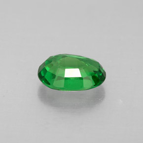 Granada tsavorita verde natural 1,05ct, corte oval, VVS