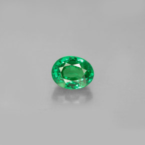 Granada tsavorita verde natural 1,04ct, corte oval, VVS-VS