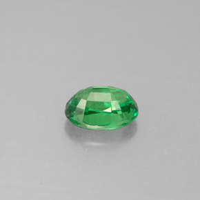 Granada tsavorita verde natural 1,14ct, corte oval, VVS-VS