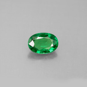 Granada tsavorita verde natural 1,17ct, corte oval, VS