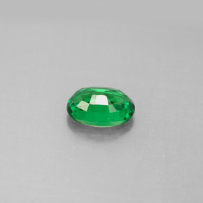 Granada tsavorita verde natural 1,17ct, corte oval, VS