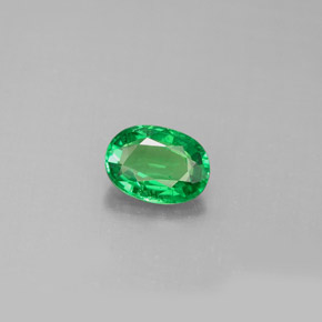 Granada tsavorita verde natural 1,14ct, corte oval, VS